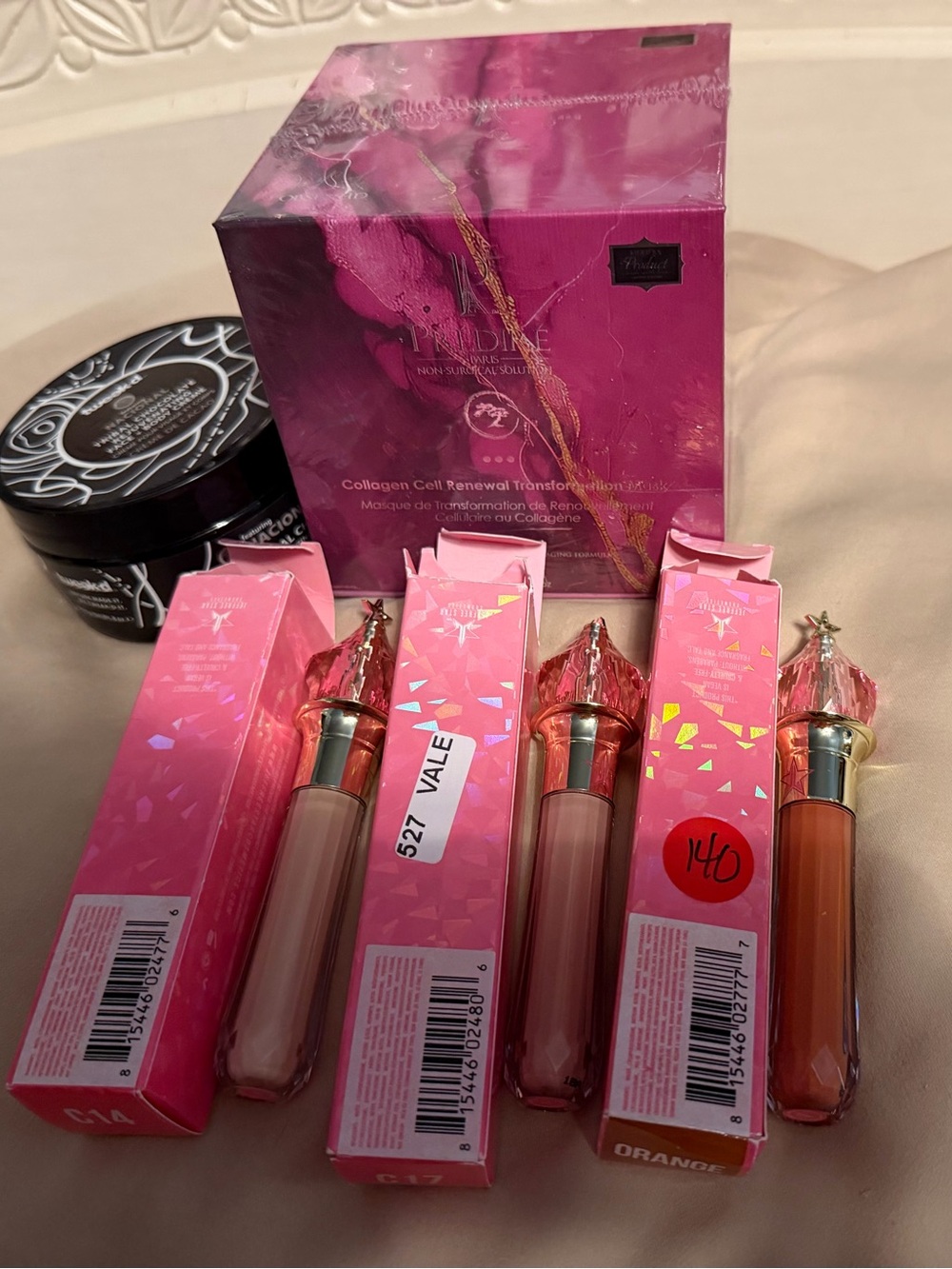 New! Concealer. Body Cream. Face Mask.